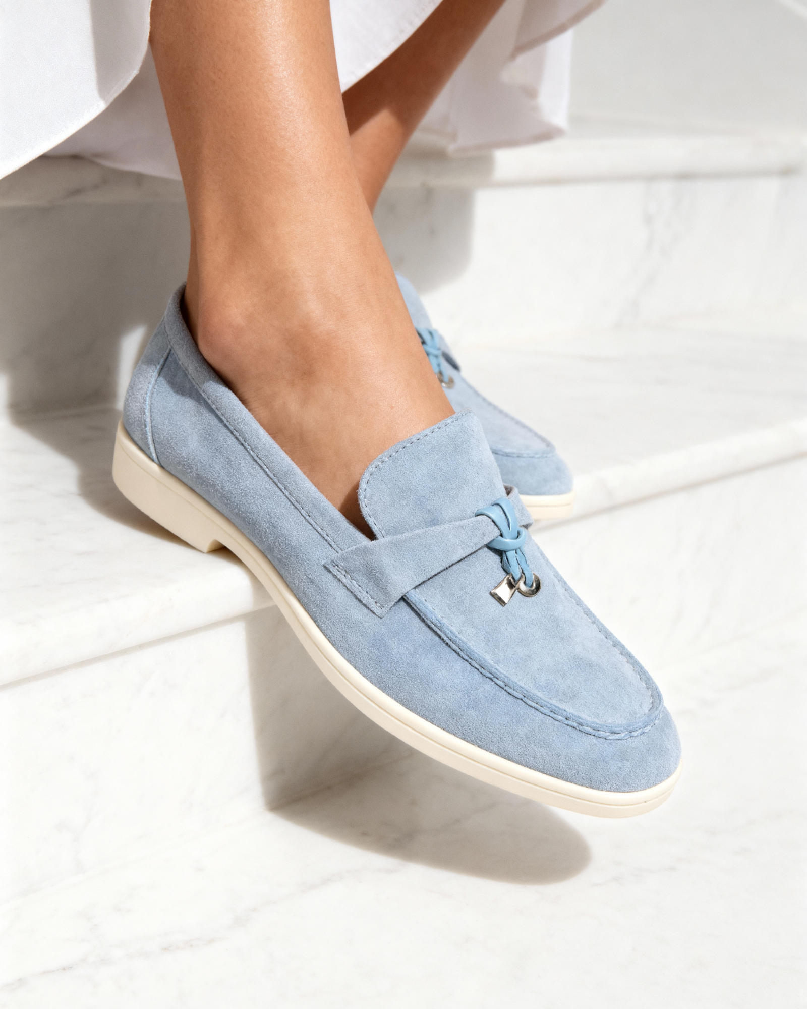 Suede Lady Loafers